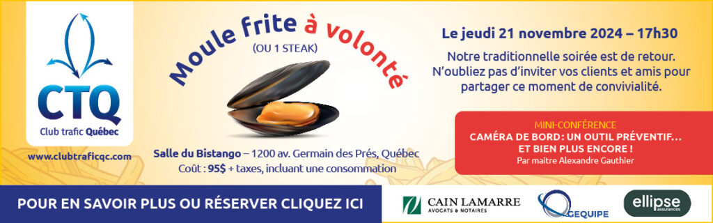 Soirée Moule Frite - Club trafic Québec